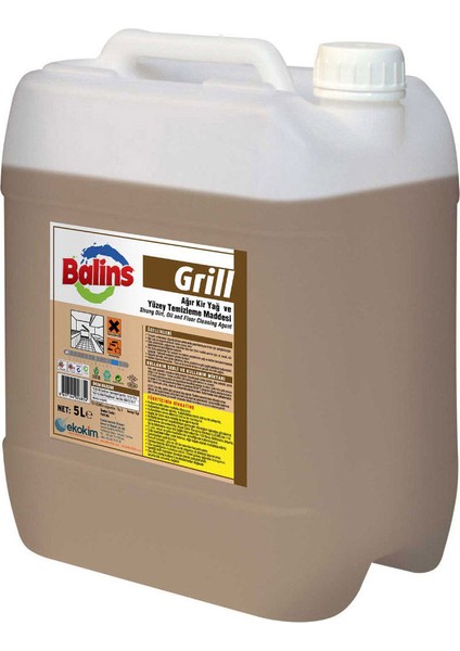 grill Ağır Kir ve Yağ Sökücü 5 kg
