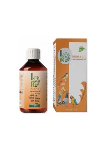 Kanatlı Oil Enerji Oil Enerji ve Kondisyon Yağı 250 ml