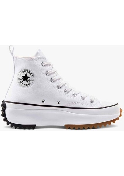 RUN STAR HIKE HI PLATFORM 166799C Unisex BEYAZ Günlük Sneaker Ayakkabı