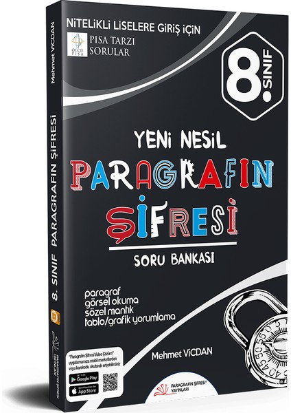 Paragrafın Şifresi Yayınları 8.Sınıf Nesil Sözel Mantık