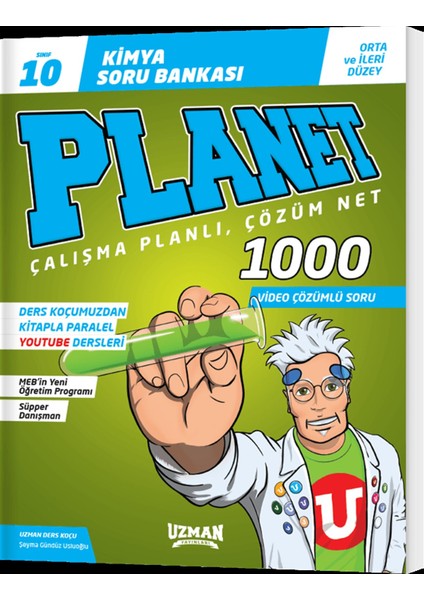 Planet 10.sınıf Oi Kimya Soru Bankası Uzman Yayınları