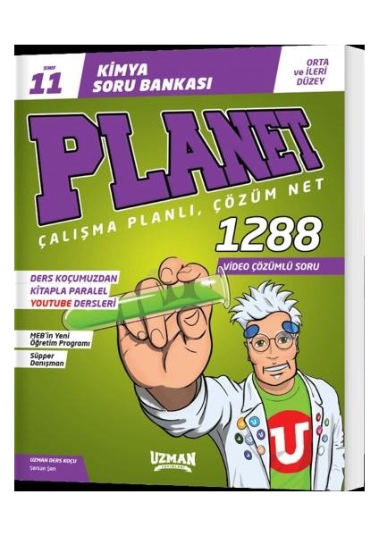 11. Sınıf Kimya Soru Bankası Planet