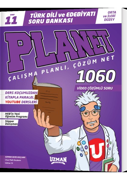 11. Sınıf Türk Dili ve Edebiyatı Soru Bankası Planet