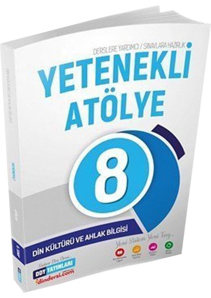 Ddy Yayınları 8. Sınıf Din Kültürü ve Ahlak Bilgisi Yetenekli Atolye