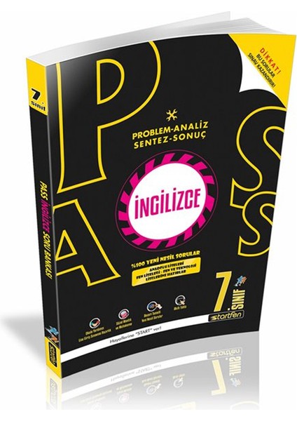 7. Sınıf Pass Ingilizce Soru Bankası