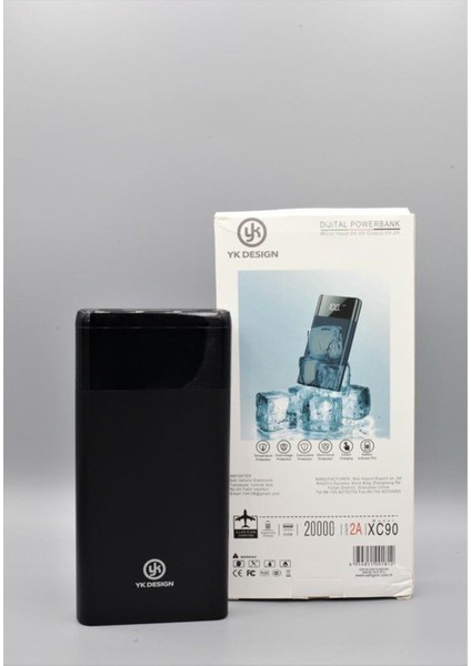 Yk Design 20.000 Mah Dijital Göstergeli Xc-90 20 W Pd​