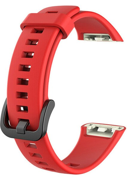 Huawei Band 6 Kordon, Silicone Sport Band Kırmızı
