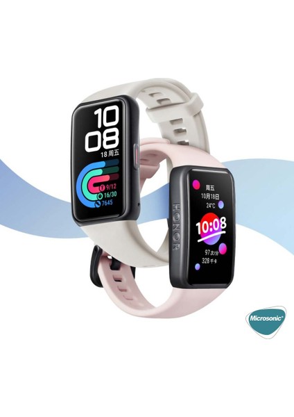 Huawei Band 6 Kordon, Silicone Sport Band Beyaz modelleri
