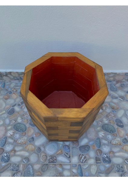 Ahşap Saksı 30x30x30