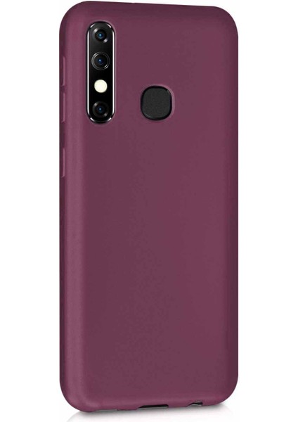 Matte Silicone Infinix Hot 8 Kılıf Mor fiyatları