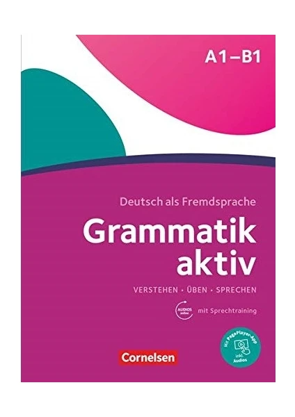 Cornelsen Yayınları Grammatik Aktiv A1-B1 Mit Audios Online