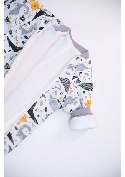 Dinozor Desenli Erkek Çocuk Uyku Tulumu modelleri