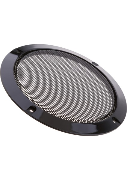 6.5 Inç Araba Ses Hoparlör Kapağı Dekoratif Daire Metal Örgü Izgara (Yurt Dışından)