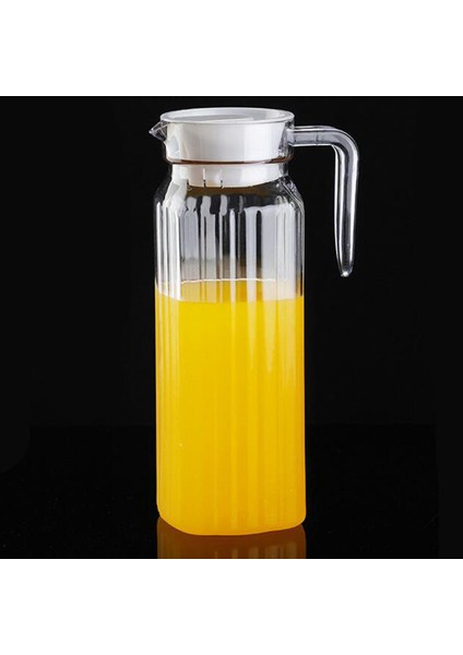 Su Sürahi Sürahi Damlası Servis Servis Carafe Çizgili Kettle 1100ML (Yurt Dışından) fırsatları