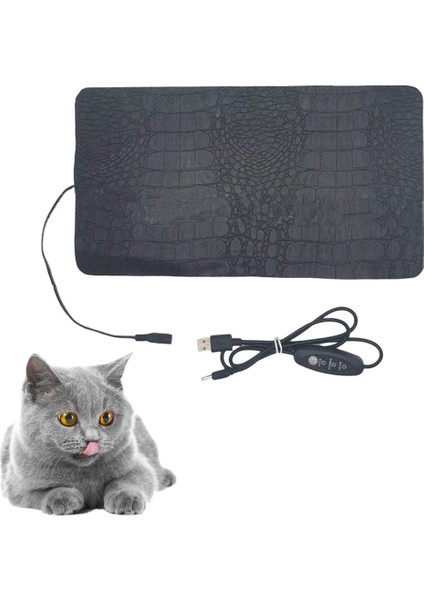 Pet Isıtma Pedi Çiğneme Dayanıklı 3 Seviye Aydınlılar Için Ayarlanabilir Sıcaklık 33X18CM (Yurt Dışından) fırsatları