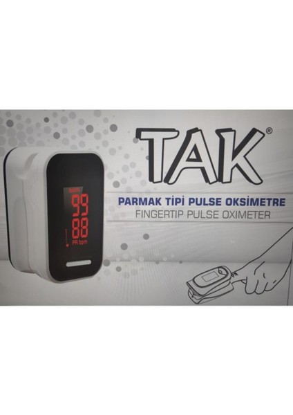 Parmak Tipi Pulse Oksimetre 1 Adet (