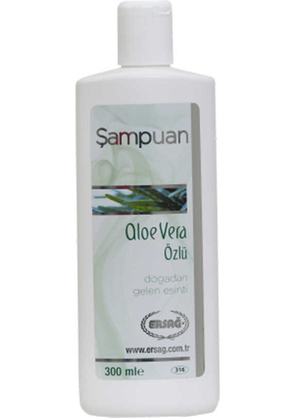 Aloe Vera Özlü Şampuan 300 Ml. x 2 Adet