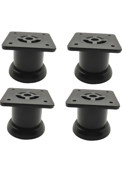 - Plastik Siyah Ayak Eroğlu 4 Adet 5 cm