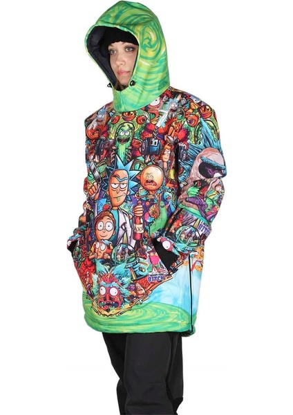 Rick & Morty SS8003 Bayan Kayak ve Snowboard Montu modelleri