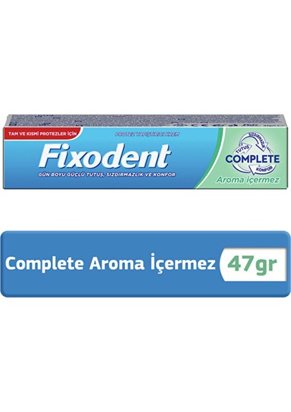 Fixodent Protez Yapıştırıcı Krem Aroma Içermez 47 G Diş Beyazlatma Ürünü