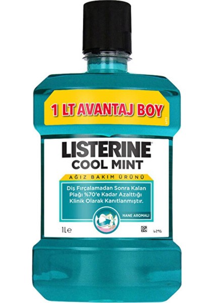 Listerine Coolmint Ağız Suyu 1 Lt Diş Beyazlatma Ürünü