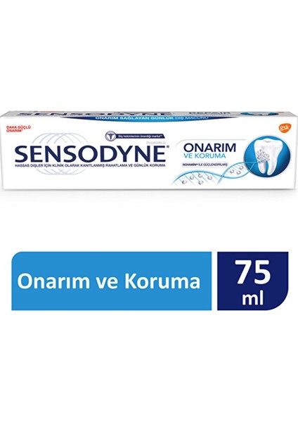 Onarım ve Koruma Diş Macunu 75 ml Diş Macunu
