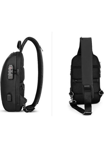 Omuz Çantası Hırsızlığa Karşı Erkek Crossbody Çanta, Tsa Kod Kilidi ile 9.7 Tablet Için Uygun (Yurt Dışından) fırsatları