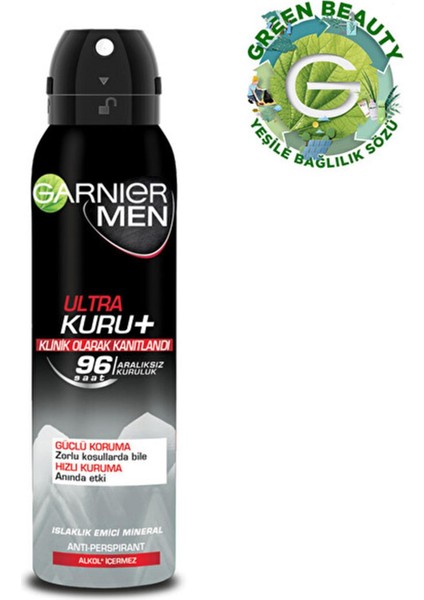 Men Men Ultra Kuru Deodorant 150 ml Deodorant