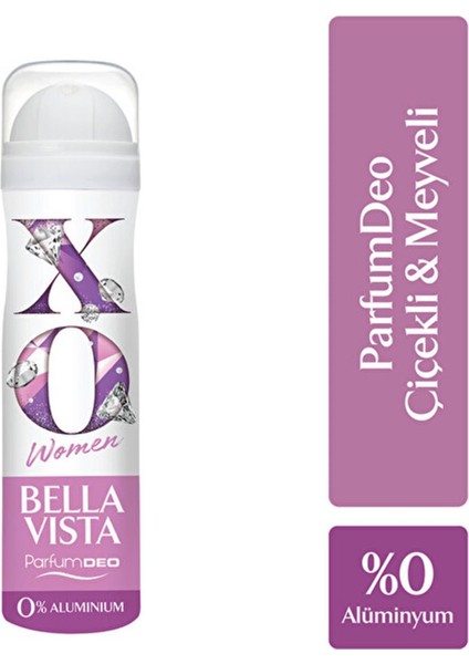 Bella Vista Kadın Deodorant 150 ml Deodorant