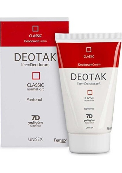 Deotak Krem Deodorant Classic 35 ml Deodorant
