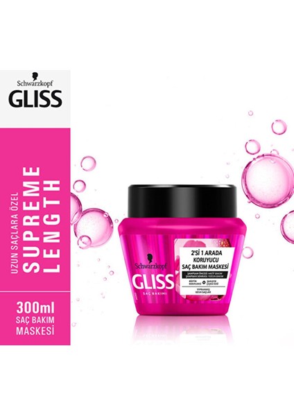 Schwarzkopf  Supreme Length Maske 300 ml  Saç Maskesi