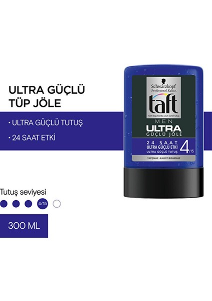 Taft Jöle Power Mega Islak&sert 300  Saç Jölesi