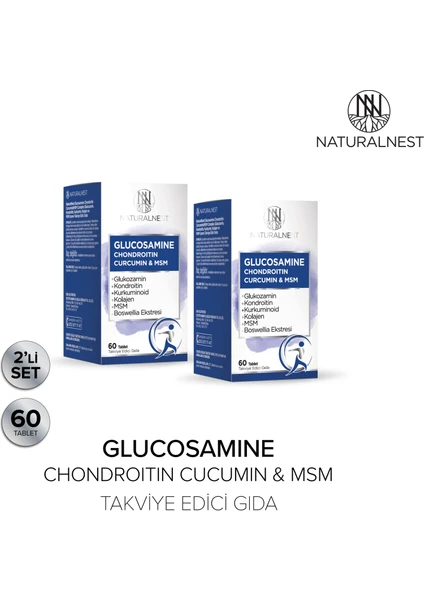 Glucosamine Chondroitin Curcumin & Msm Tablet 2 Adet