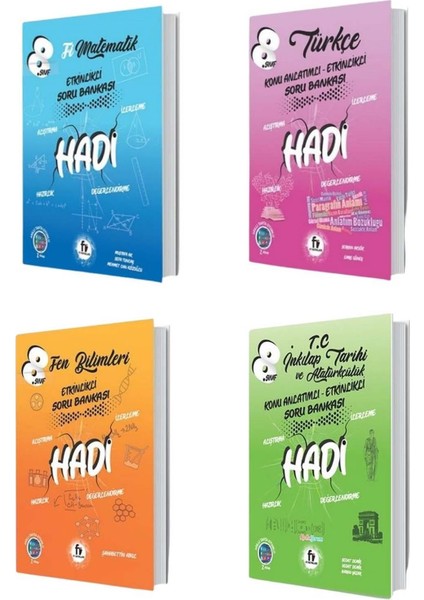 8. Sınıf Hadi Serisi 4’ lü Set