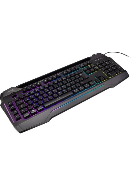 Giantpeak Mekanik Hisli Rgb Işık Makrolu Sese Duyarlı Standart Q Gaming Oyuncu Klavyesi