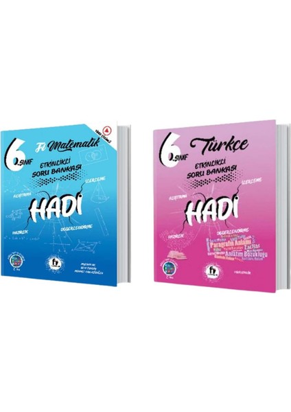 6. Sınıf Matematik-Türkçe Hadi Serisi Seti