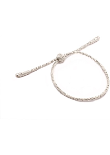 Gümüş Dorika Boncuk Detaylı ve Örme Zincir Ikili Bileklik Seti modelleri