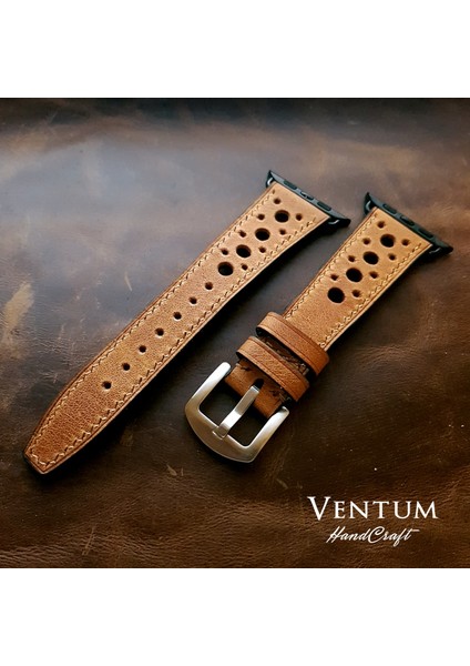 Craft Camel Rally Model 38-40-41 Uyumlu Apple Watch Kordonu Kahverengi fırsatları