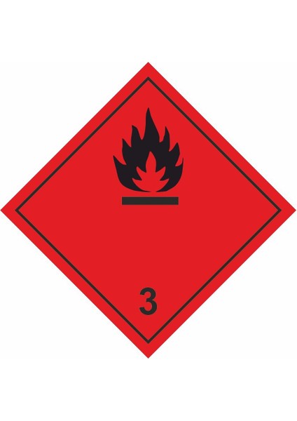 Adr 3 Numara Ateş Yanıcı Sıvılar