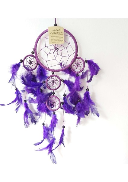 5’li Rüya/Düş Kapanı 16 cm (Mor)