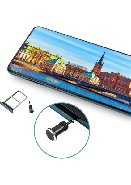 Type-C Anti Toz Şarj Tıpası & Kulaklık Girişi Anti Toz Gül Kurusu fiyatları