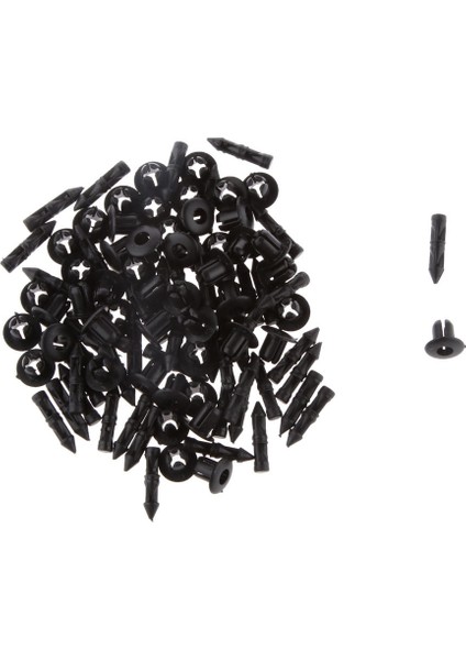 50 Adet 6mm Delik Plastik Perçinler (Yurt Dışından) fiyatları