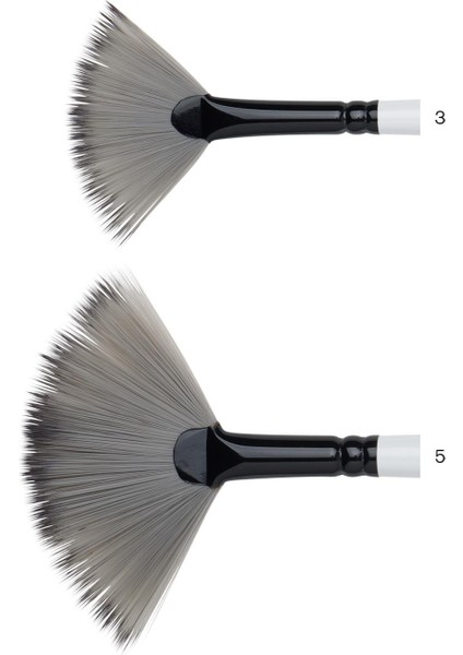 : Sentetik Uzun Sap Yelpaze Fırça No : 3 fiyatları