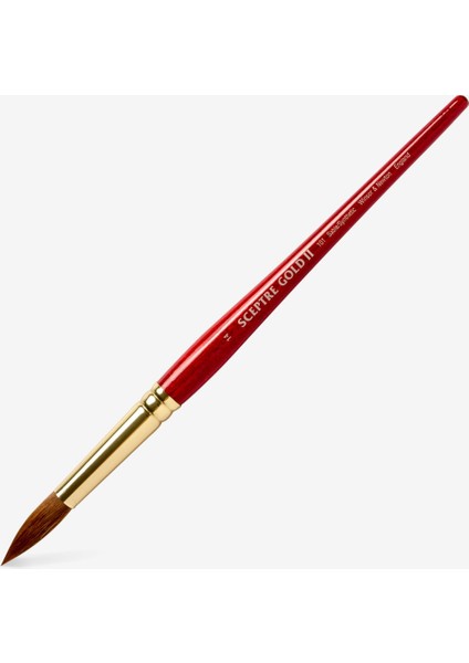: Sceptre Gold : 101 Serisi Kısa Sap Yuvarlak Fırça No : 16