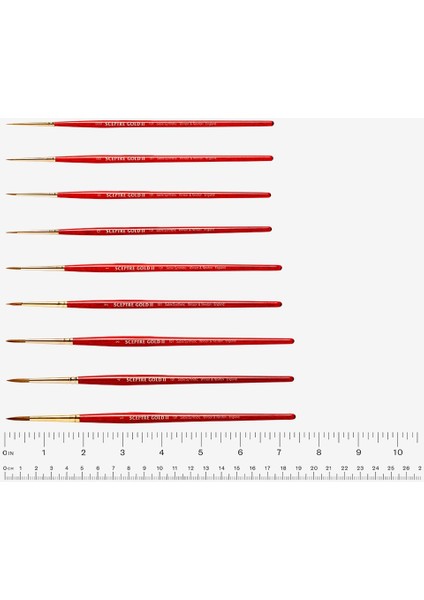 : Sceptre Gold : 101 Serisi Kısa Sap Yuvarlak Fırça No : 16 fiyatları