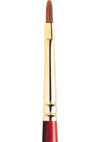 : Sceptre Gold : 505 Serisi Uzun Sap Kısa Yassı Fırça No : 3