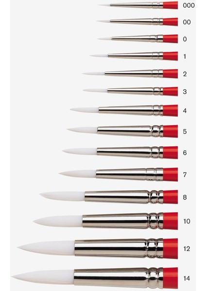 : University : 233 Serisi Kısa Sap Yuvarlak Fırça No : 3 fiyatları