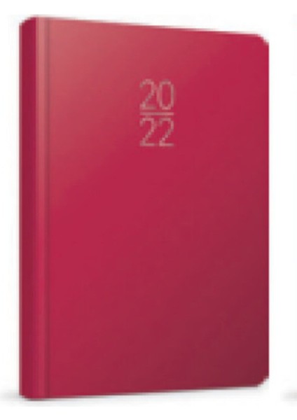 Haftalık Ajanda 2022 20x28 122-ECK Kırmızı