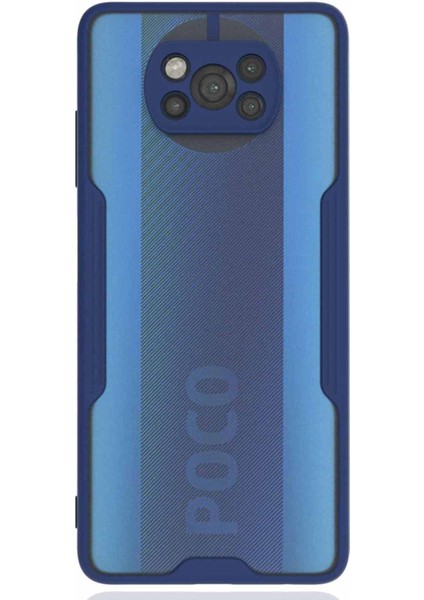 Xiaomi Poco X3 Nfc Kılıf Paradise Glow Lacivert