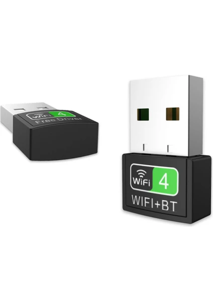 W-5 300MBPS USB Wifi Alıcı+Bluetooth Adaptörü